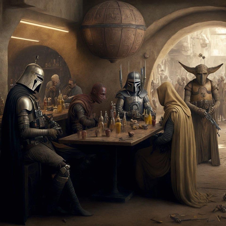 ''Star Wars'' Characters ''Traveled'' To The Middle Ages (14 pics)