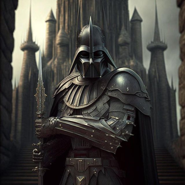 ''Star Wars'' Characters ''Traveled'' To The Middle Ages (14 pics)