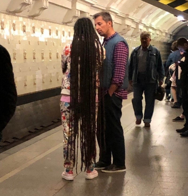 Strange People In The Subway (20 pics)