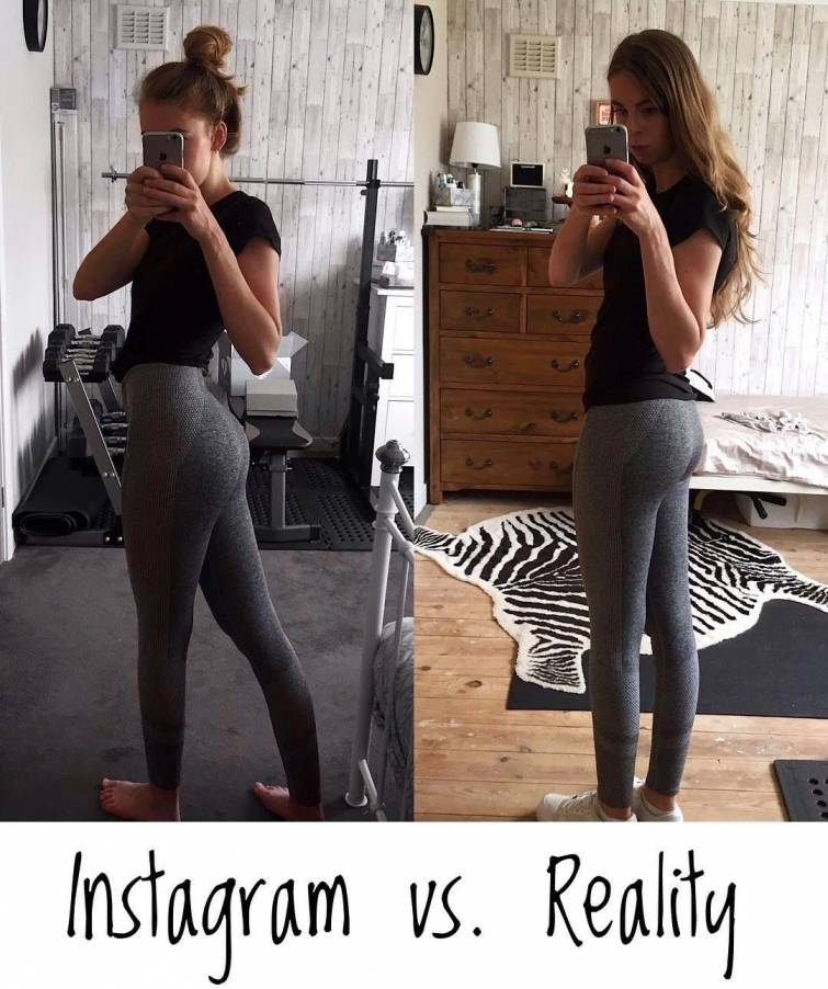 ''Instagram'' Against Reality (15 pics)