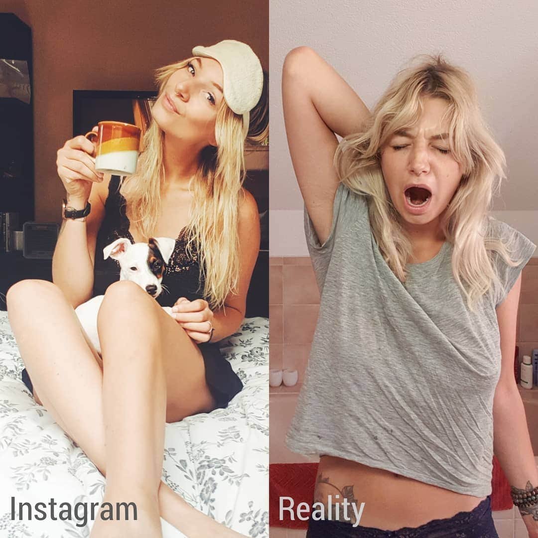 ''Instagram'' Against Reality (15 pics)