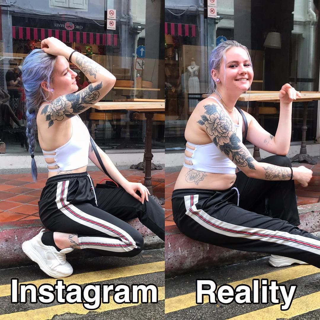 ''Instagram'' Against Reality (15 pics)