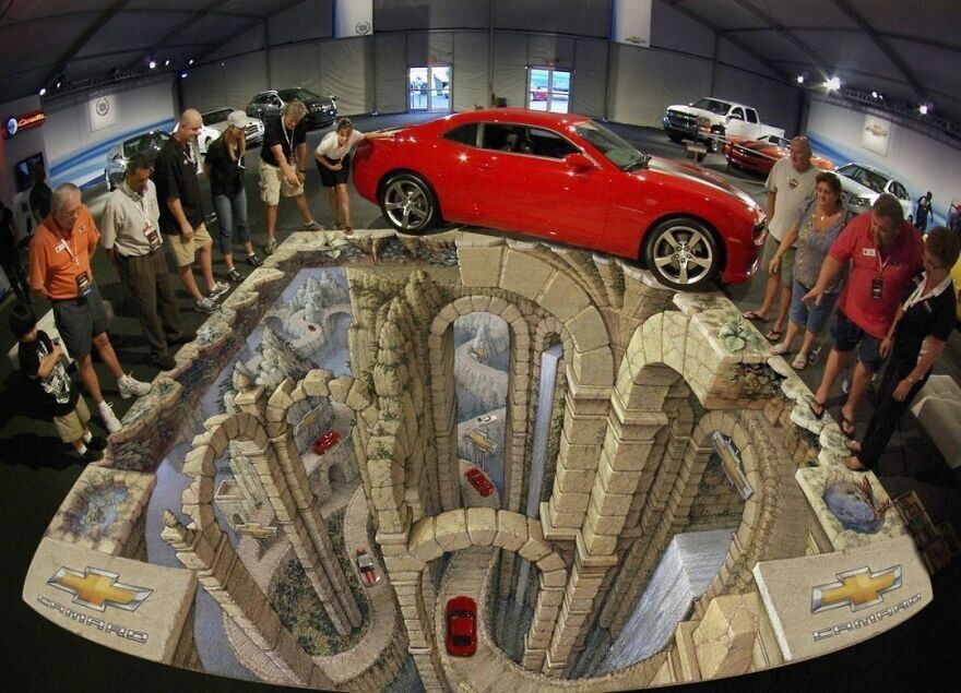 Cool 3D Paintings (33 pics)