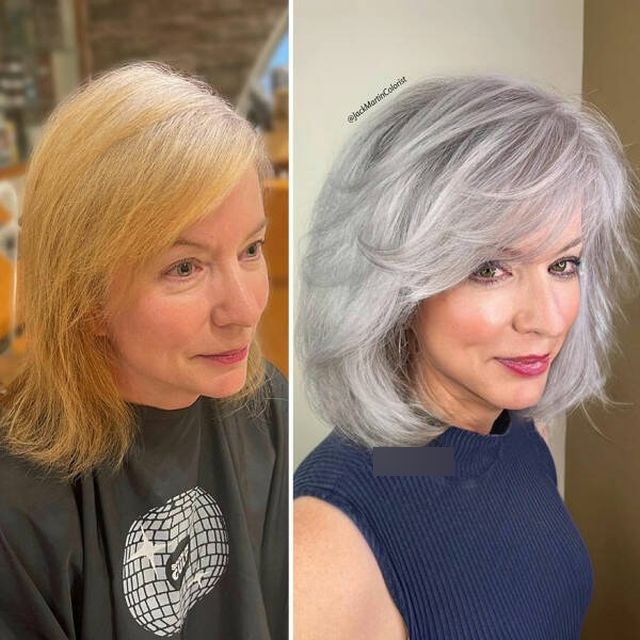 People With Beautiful Gray Hair (35 pics)