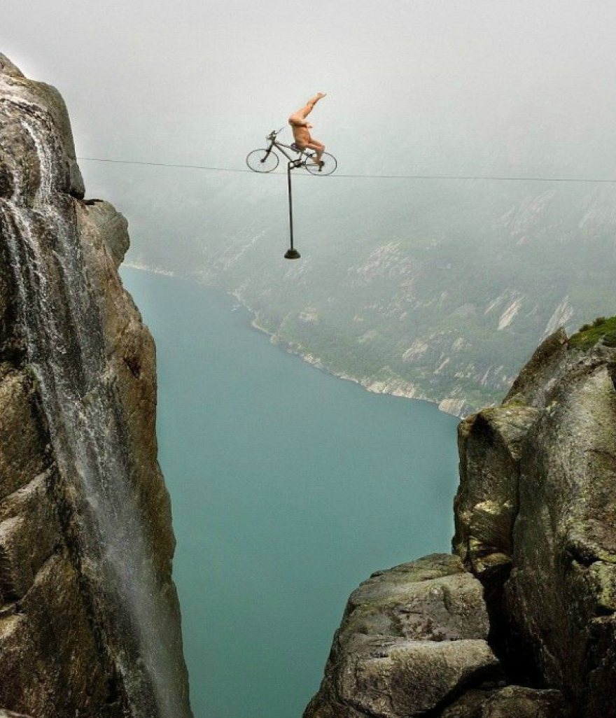 People Who Are Not Afraid of Heights (20 pics)