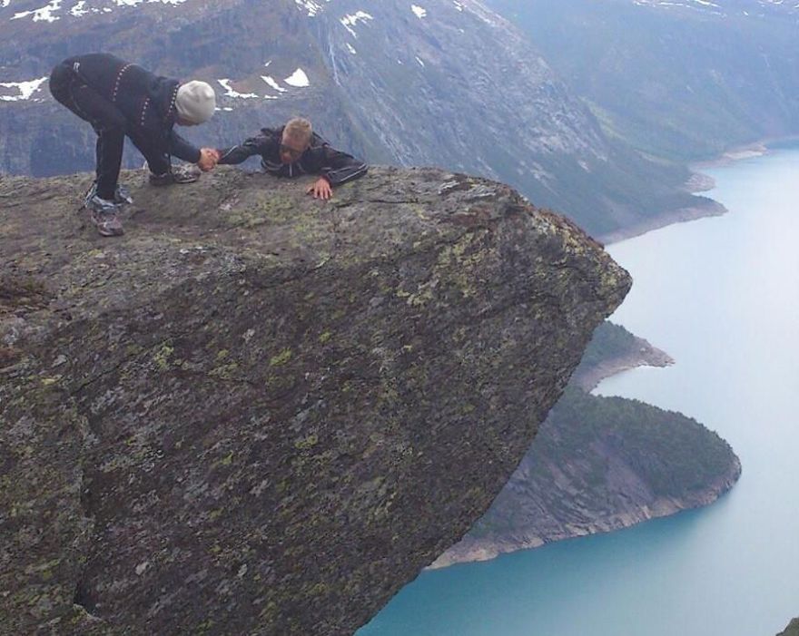 People Who Are Not Afraid of Heights (20 pics)