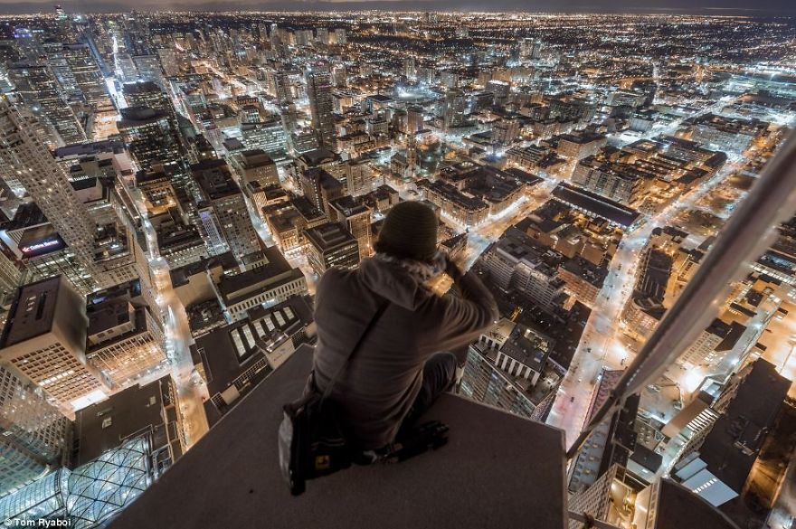 People Who Are Not Afraid of Heights (20 pics)