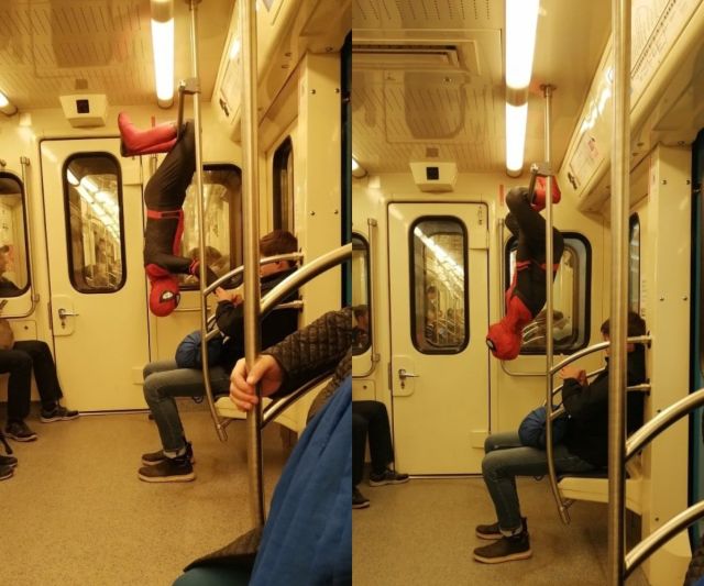 Strange People In The Subway (20 pics)