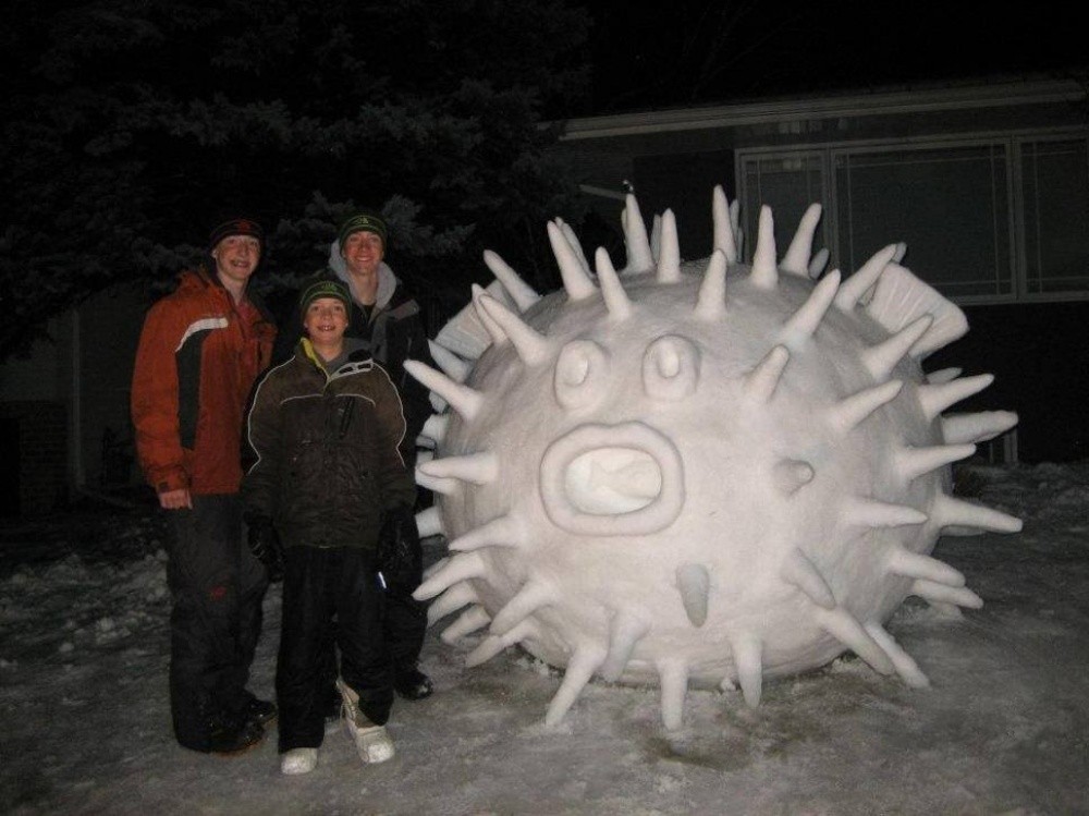 Cool Snow Sculptures (20 pics)