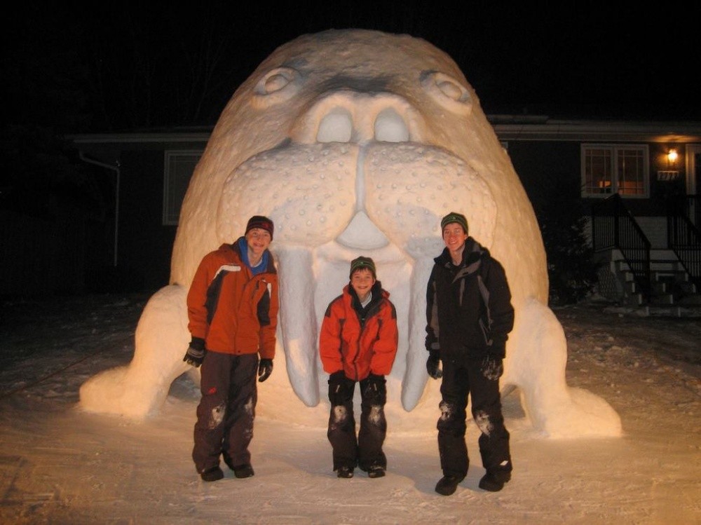 Cool Snow Sculptures (20 pics)