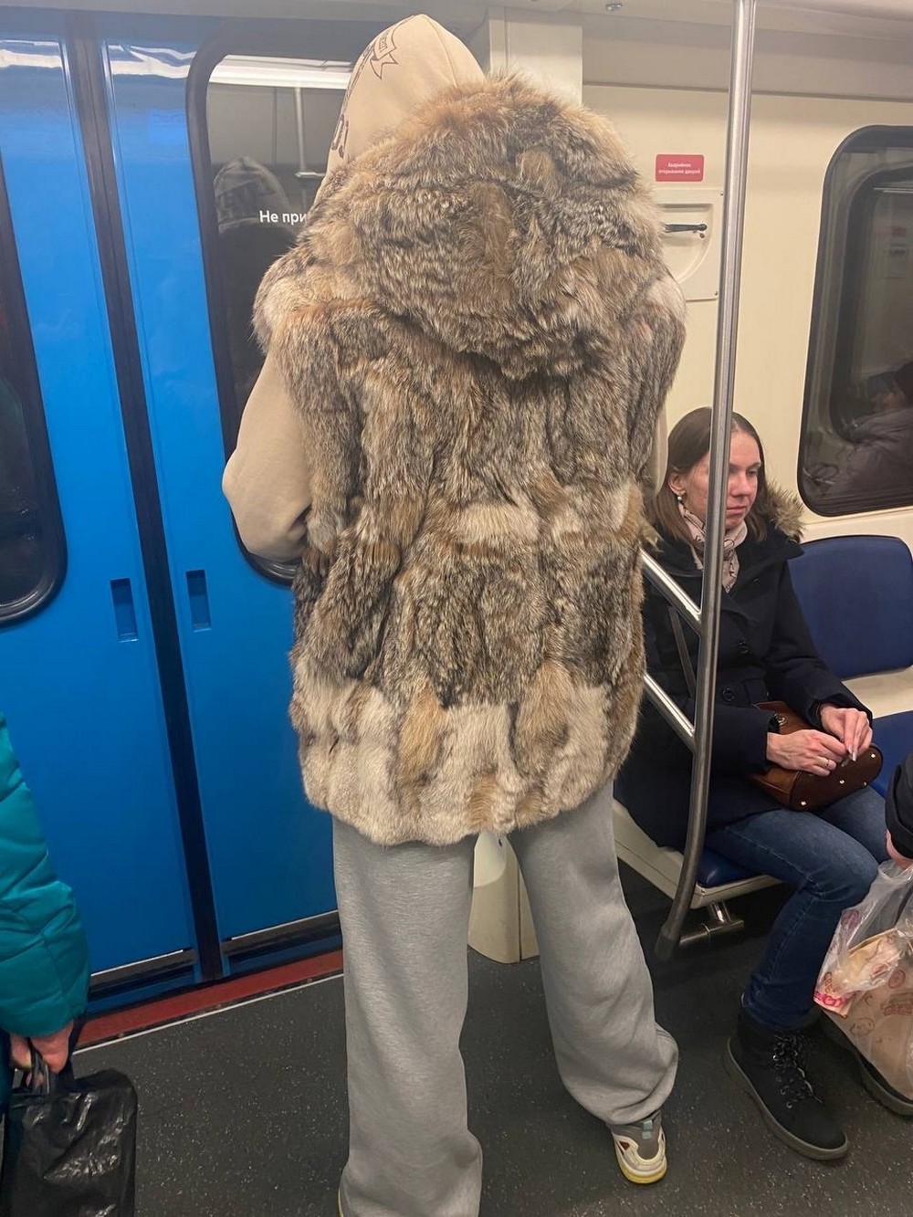 Strange People In The Subway (19 pics)