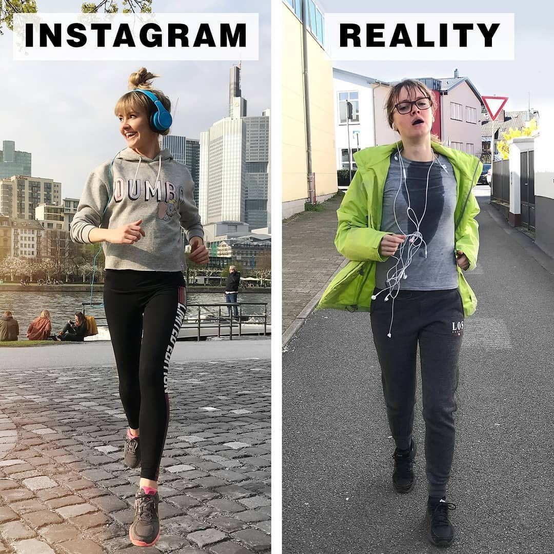 ''Instagram'' Against Reality (20 pics)