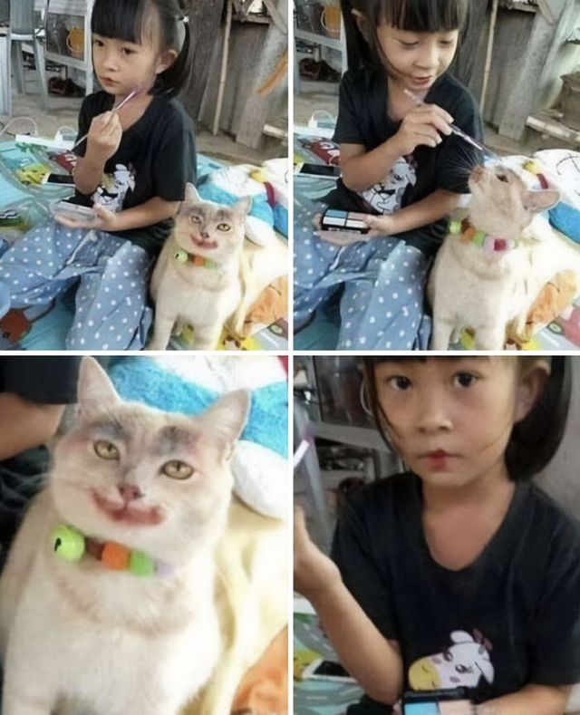 Humans And Animals (28 pics)