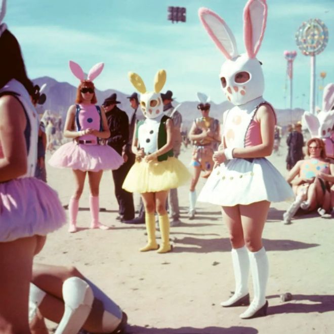 If Burning Man Had Happened In The 1960's (19 pics)