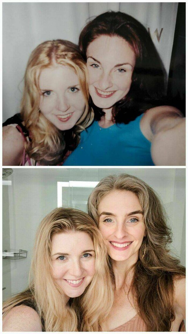 People Recreate Photos From The Past (41 pics)