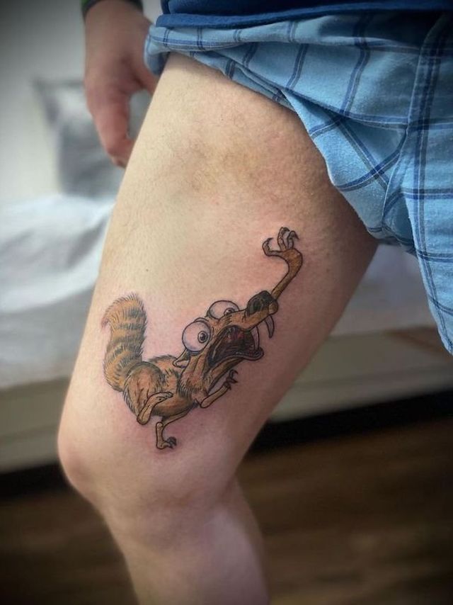 Squirrel tattoo  Olga Min  Flickr