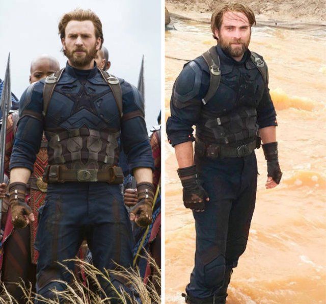 Actors And Their Stunt Doubles (23 pics)