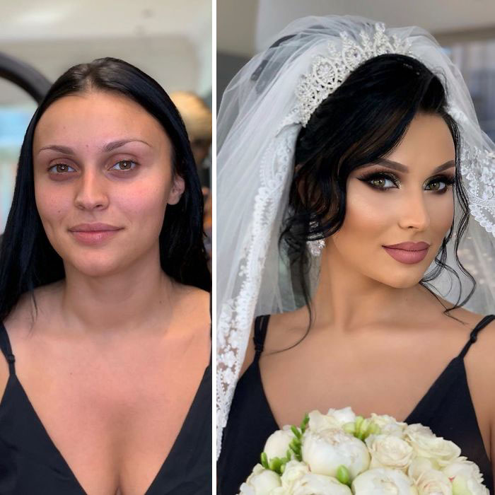 Women With And Without Makeup (23 pics)