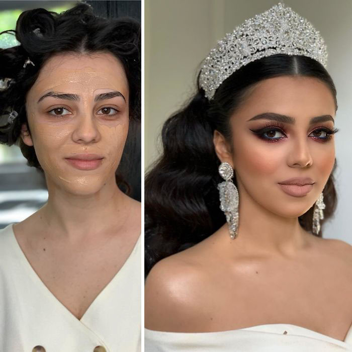 Women With And Without Makeup (23 pics)