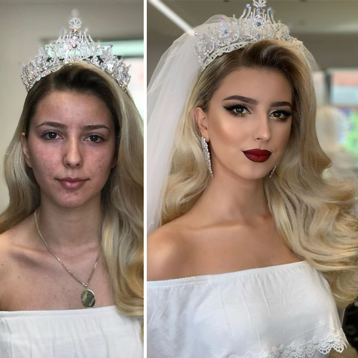 Women With And Without Makeup (23 pics)
