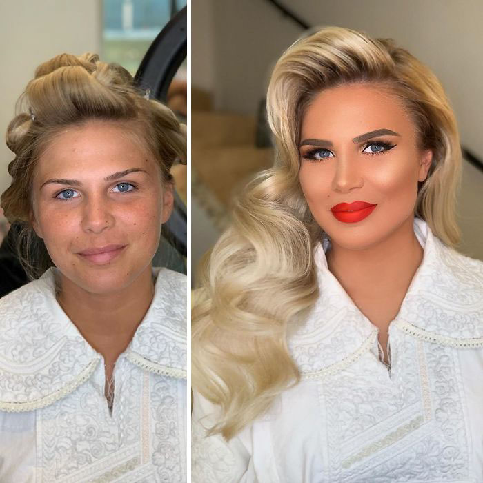 Women With And Without Makeup (23 pics)