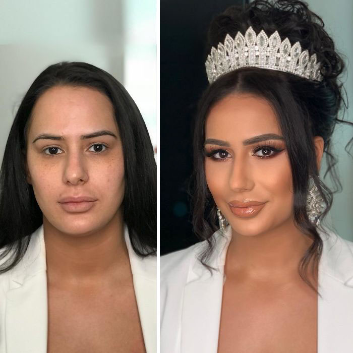 Women With And Without Makeup (23 pics)