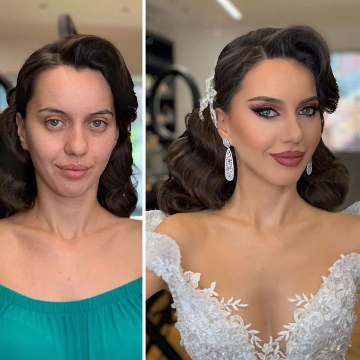 Women With And Without Makeup (23 pics)