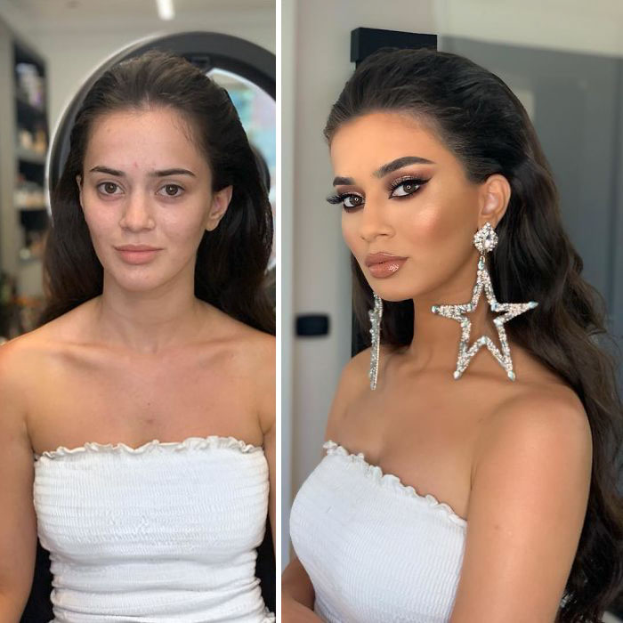 Women With And Without Makeup (23 pics)