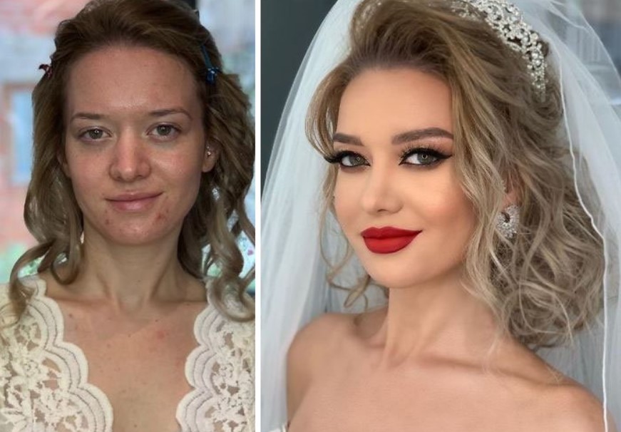 Women With And Without Makeup (23 pics)
