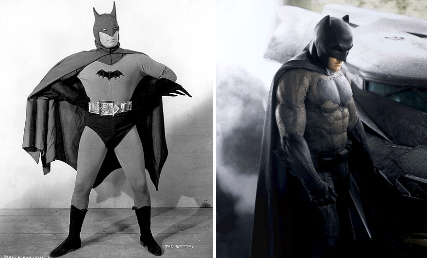 Famous Superheroes In The Past (17 pics)