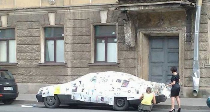 Revenge For Wrong Parking (17 pics)
