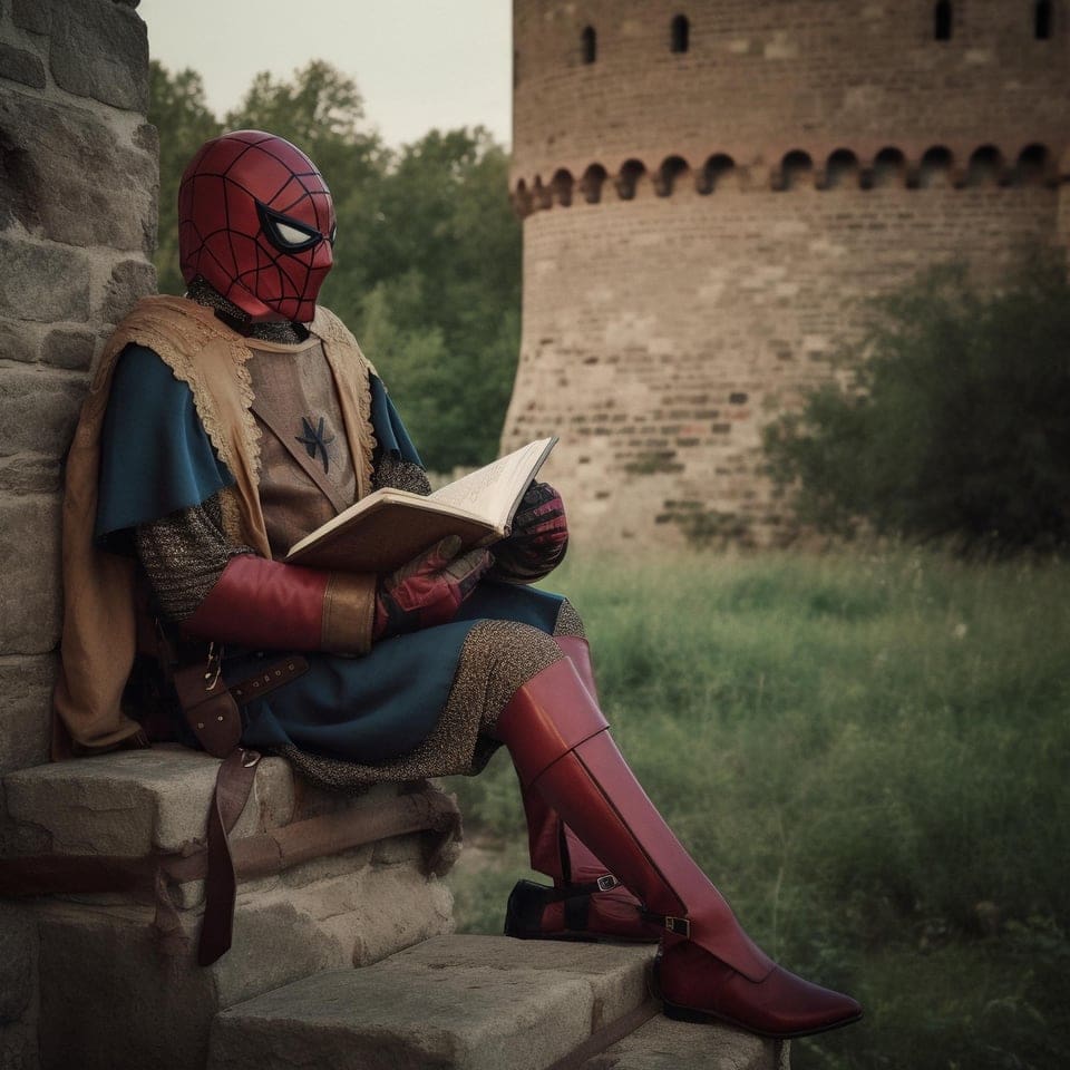 Famous Superheroes In The Middle Ages (12 pics)
