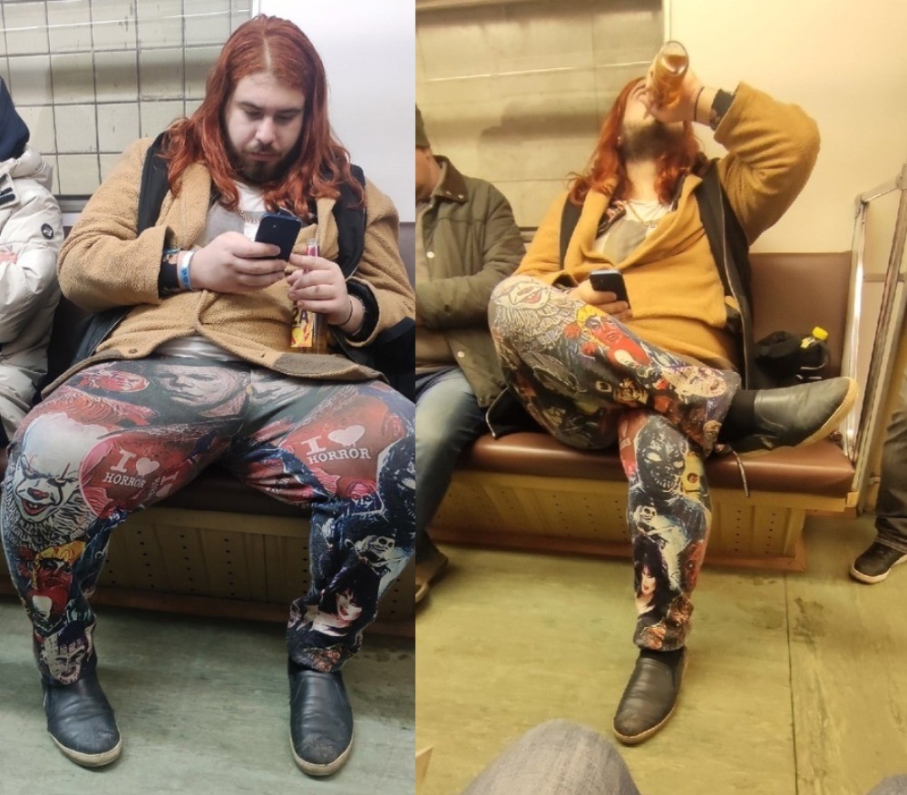 Weird Russians In The Subway (26 pics)