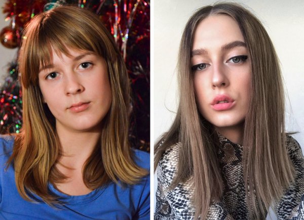 Girls Who Have Changed Over The Years (18 pics)