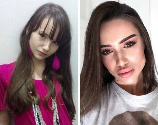 Girls Who Have Changed Over The Years (18 pics)