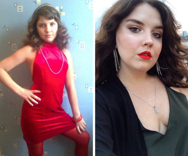 Girls Who Have Changed Over The Years (18 pics)