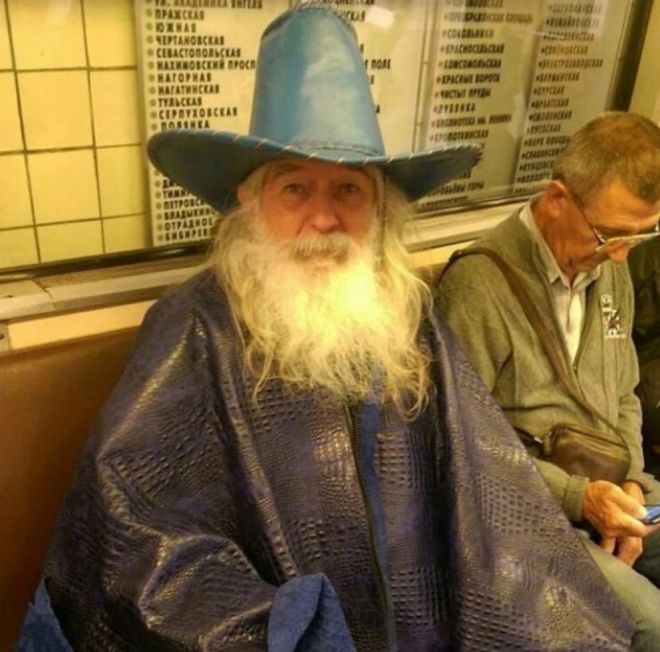 Strange People In The Subway (20 pics)