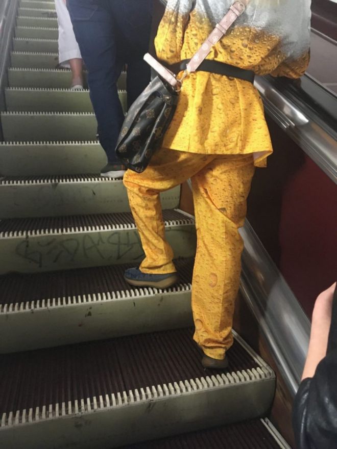 Strange People In The Subway (20 pics)