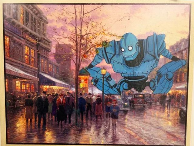 Strange Paintings In Thrift Shops (30 pics)