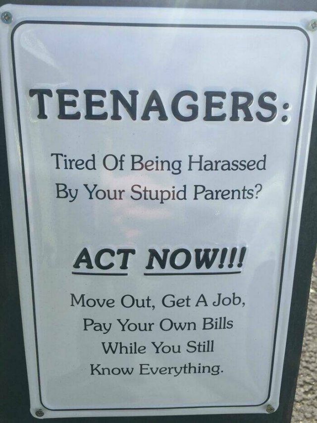 Funny Signs (19 pics)