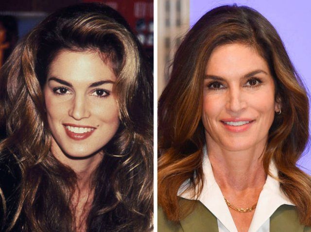 Models From The 90's Then And Now (14 pics)