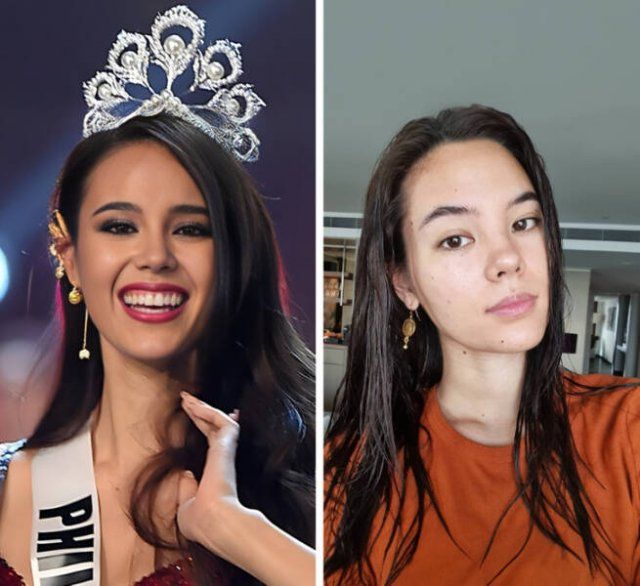 Miss Universe Winners Without Makeup (13 pics)