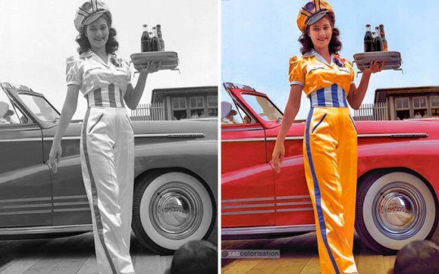 Interesting Colorized Photos From The Past (21 pics)