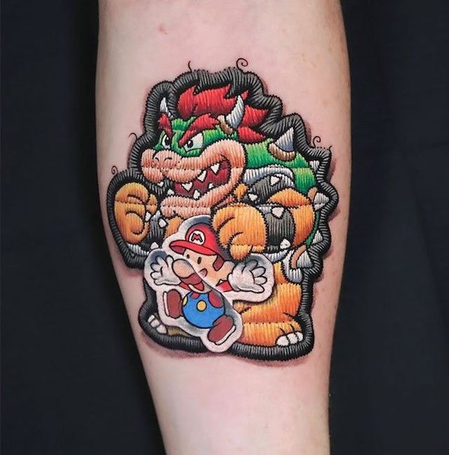 Unusual And Cool 3D Tattoos (29 pics)
