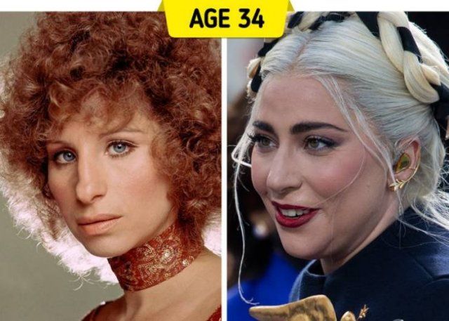 Celebrities Of The Past Against Celebrities Of The Present (14 pics)