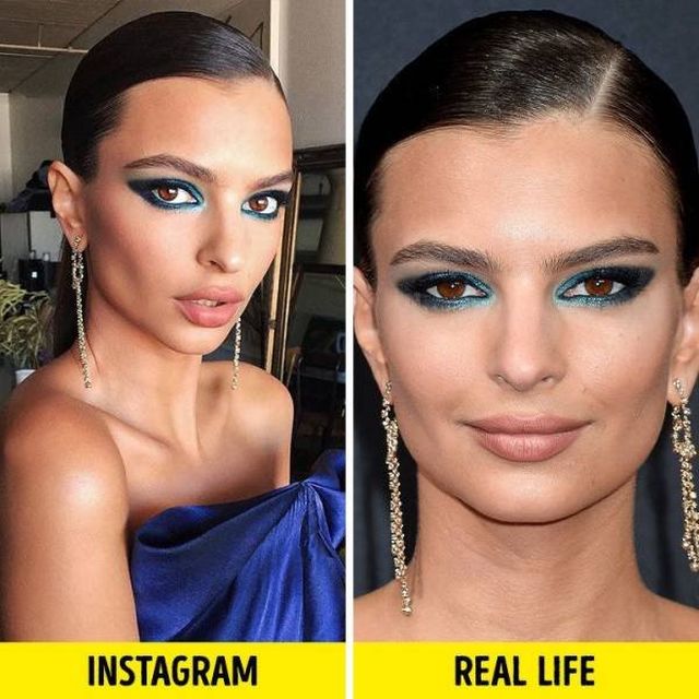 Celebs On Instagram And In Real Life (19 pics)