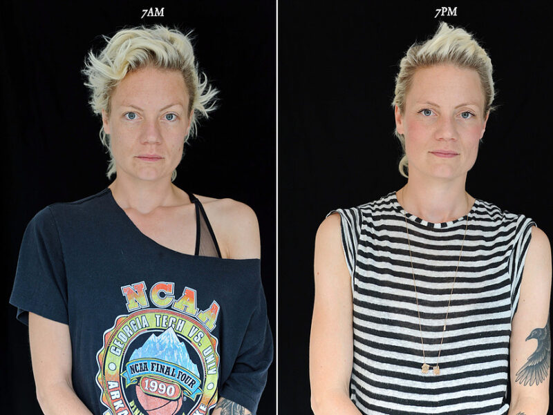 Unusual Comparison: How People Look In The Morning And Evening (20 pics)