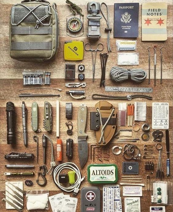People Share Their Forest Survival Kits (20 pics)