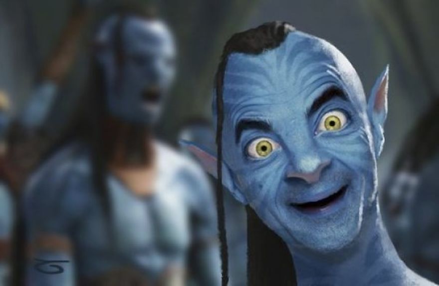 If Mr. Bean Starred In Popular Movies (20 pics)