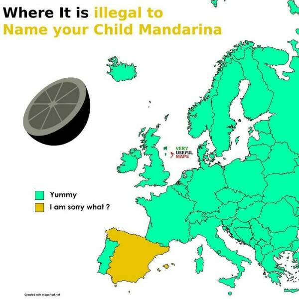 Interesting Maps And Data (20 pics)